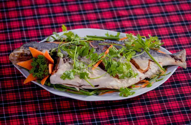 Ăn uống và nghỉ tại bãi