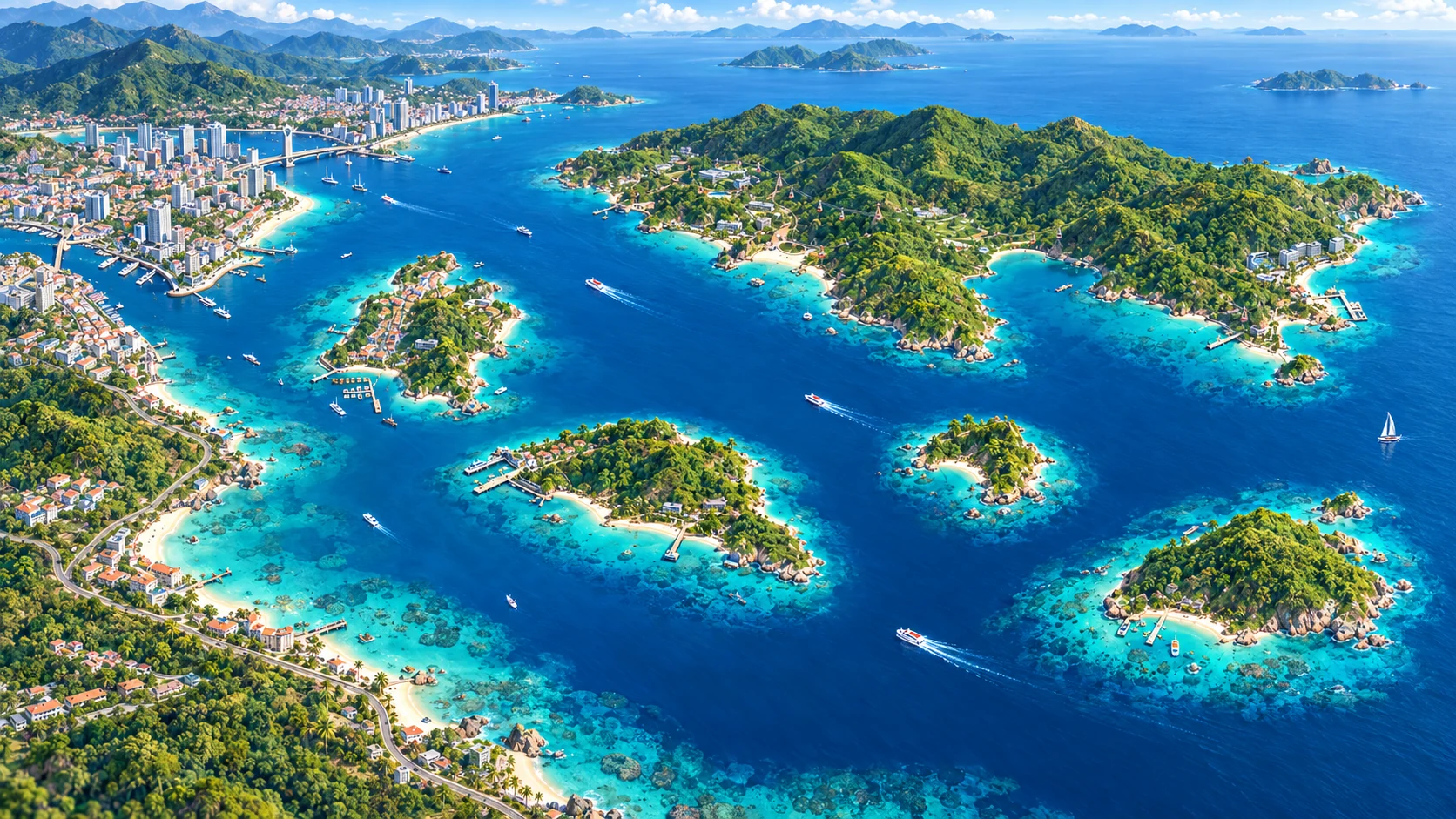 Minh họa biên tập về Nam Hòn Tre, Vịnh Nha Trang